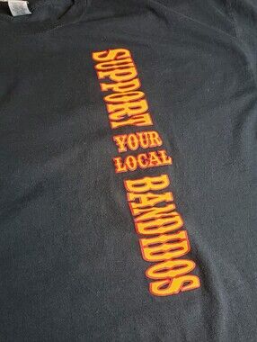 SYLB Texas Flag Tee Sz 2X. Local Bandido. Biker. Club. Motorcycle.
